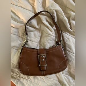 Vintage mini Coach leather purse